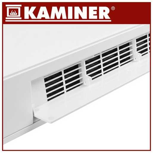 Kaminer „Zelvion Fireplaces 26398“ oro užuolaidų šildytuvas