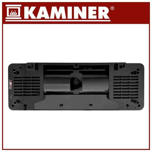 Kaminer „Zelvion Fireplaces 26399“ oro užuolaidų šildytuvas