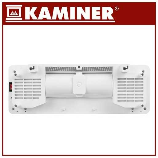 Kaminer „Zelvion Fireplaces 26398“ oro užuolaidų šildytuvas