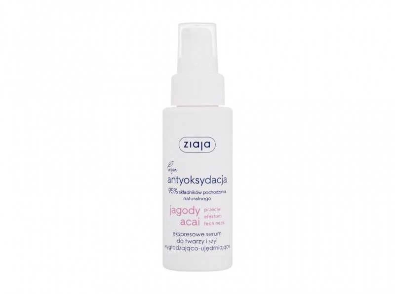 Ziaja Acai Berry Antioxidation Express veido ir kaklo serumas odos serumas