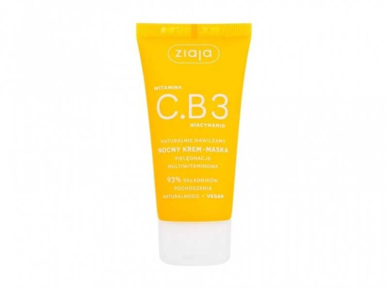 Ziaja Vitamin C.B3 Niacinamide Night Kreminis-Mask Night Skin Kreminis