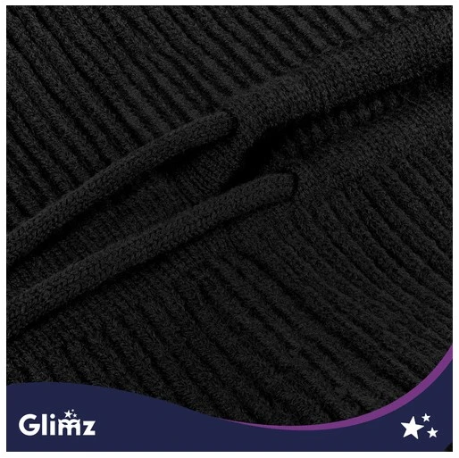 Žieminė kepurė/glūdė - juoda Glimz