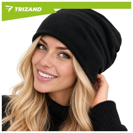 Žieminė kepurė - juodas Trizand