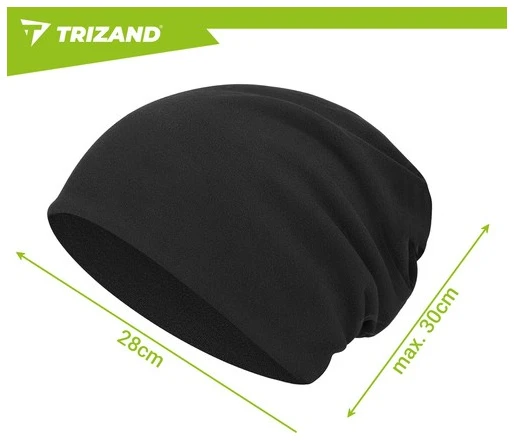 Žieminė kepurė - juodas Trizand
