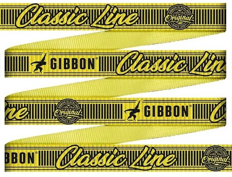 Balansinė juosta Slackline Gibbon Classic Line XL 25m/5cm