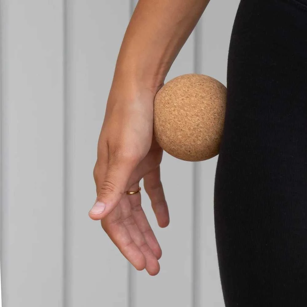 Masažinis kamuoliukas Prove Yoga Cork 65mm