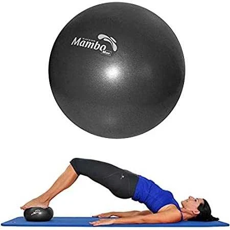 MOVES Kamuolys mankštai 21-23 cm, juodas, Mambo Max pilates