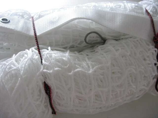 Netex Lauko teniso tinklas PP3mm (baltas su trosu)