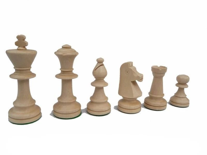 Provechess Šachmatų figūrėlės STAUNTON Nr.6, karalius 95mm