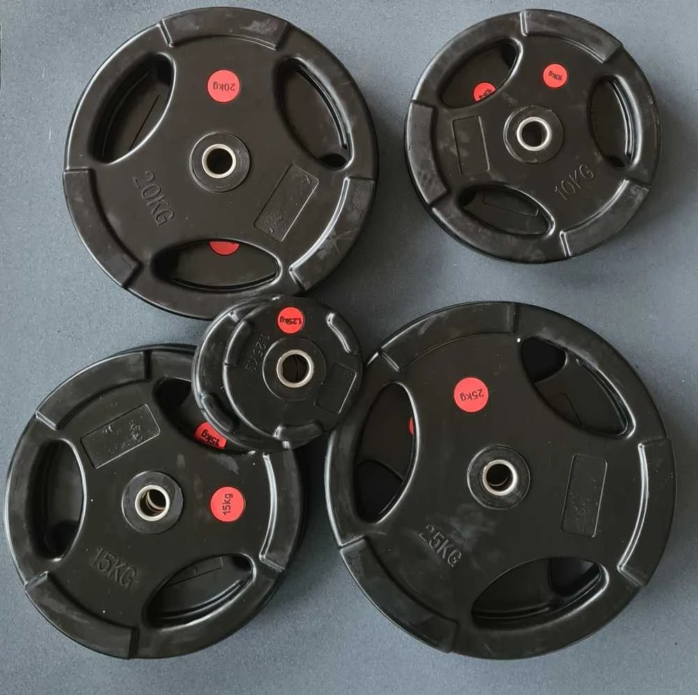 Provesport Guma trauktas svoris Prove 31mm 15kg (su nerūdijančio plieno įvore)