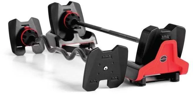 Reguliuojamo svorio tiesus ir lankstytas grifas BOWFLEX SelectTech 2080