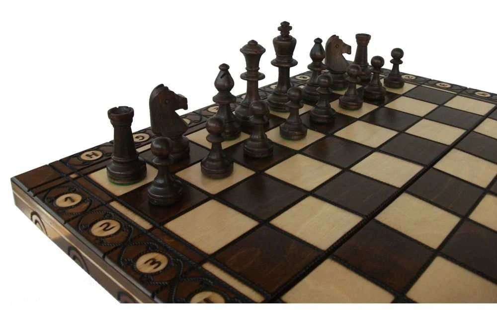 Provechess Šachmatai Consul 490mm x 245cm x 50mm, Karalius 80mm