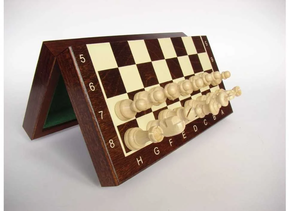 Provechess Magnetiniai šachmatai 200x100mm, karalius 48mm