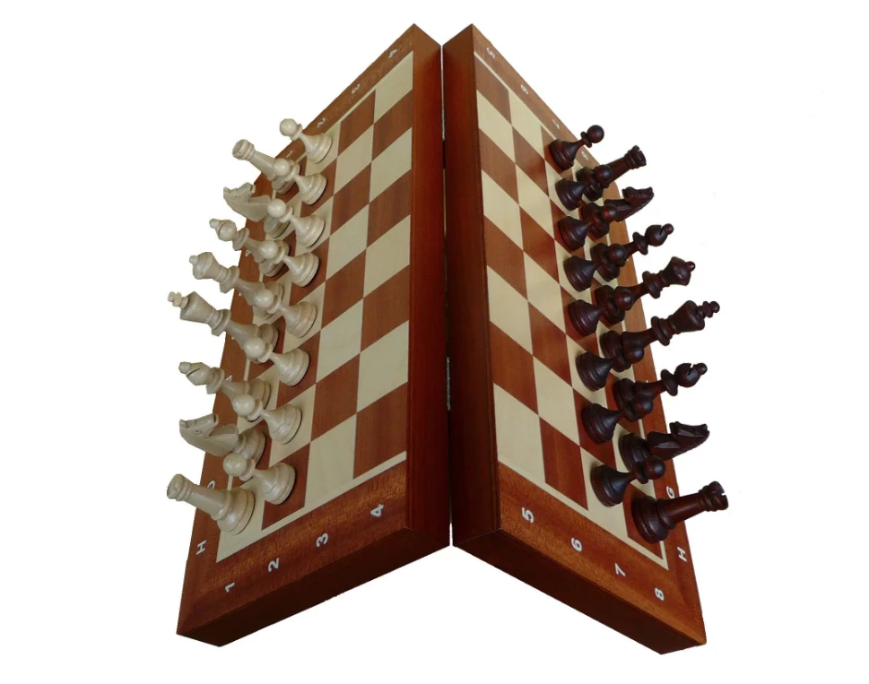 Provechess Magnetiniai šachmatai 350x175x50mm, karalius 65mm