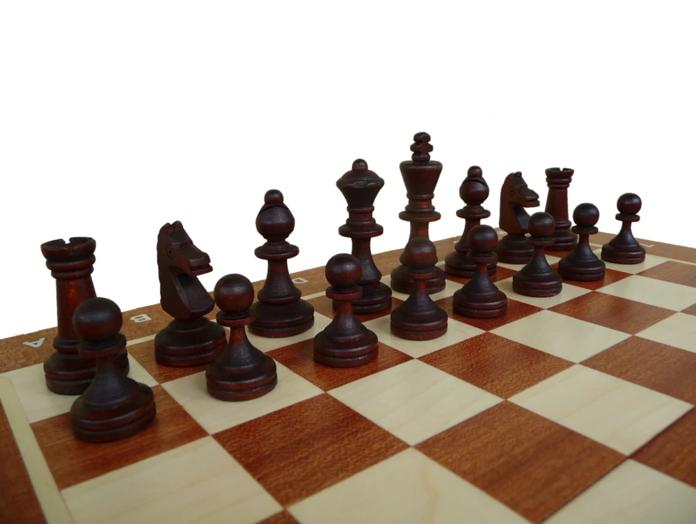 Provechess Magnetiniai šachmatai 350x175x50mm, karalius 65mm