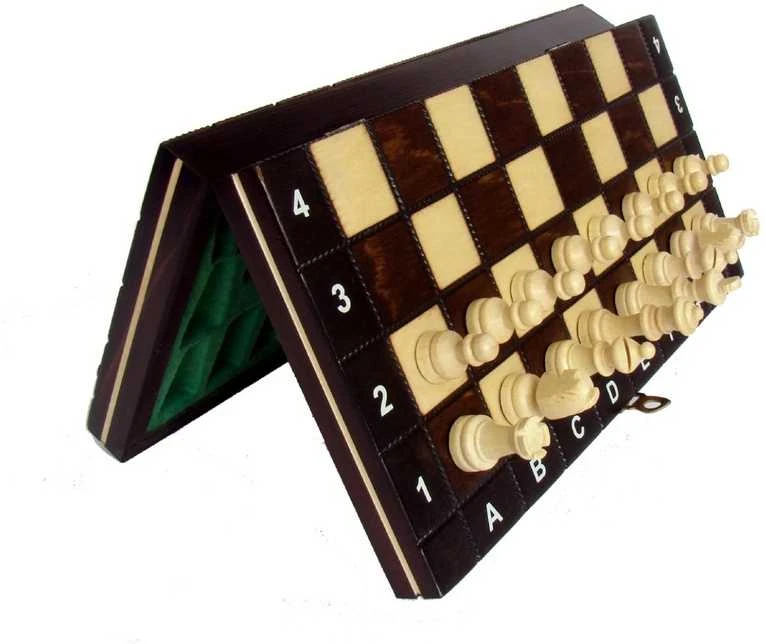 Provechess Magnetiniai šachmatai Magnetic School 260x130x40mm, karalius 50mm