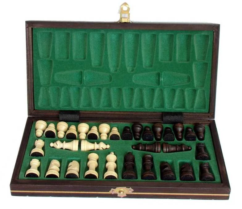 Provechess Magnetiniai šachmatai Magnetic School 260x130x40mm, karalius 50mm