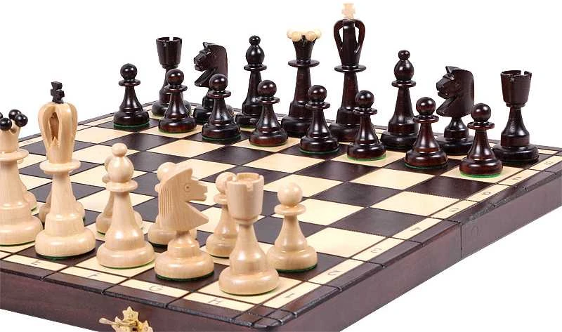 Provechess Šachmatai Ace 420x210x55 mm, karalius 100mm