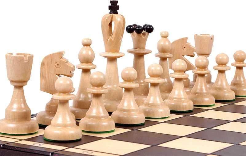 Provechess Šachmatai Ace 420x210x55 mm, karalius 100mm