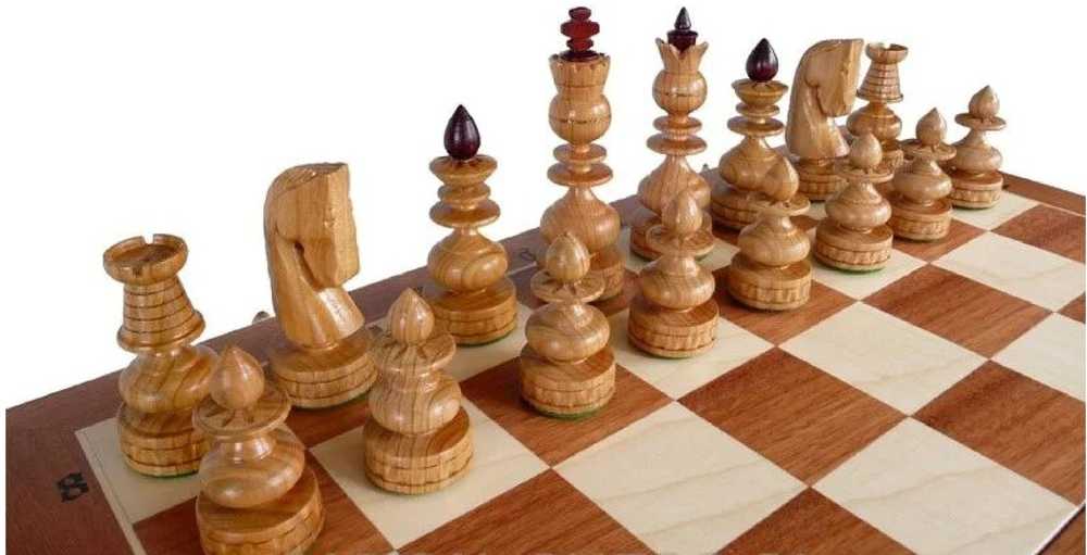 Provechess Šachmatai Bizant 600x300x70mm, Karalius 140mm