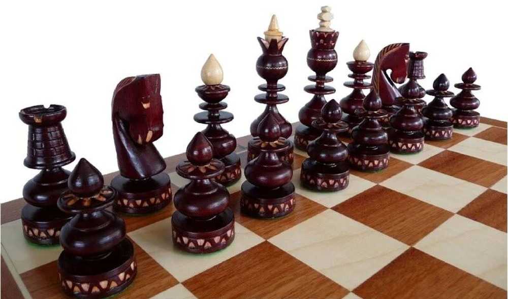 Provechess Šachmatai Bizant 600x300x70mm, Karalius 140mm
