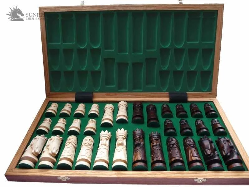 Provechess Šachmatai Castle 560x280x70mm, karalius 120mm
