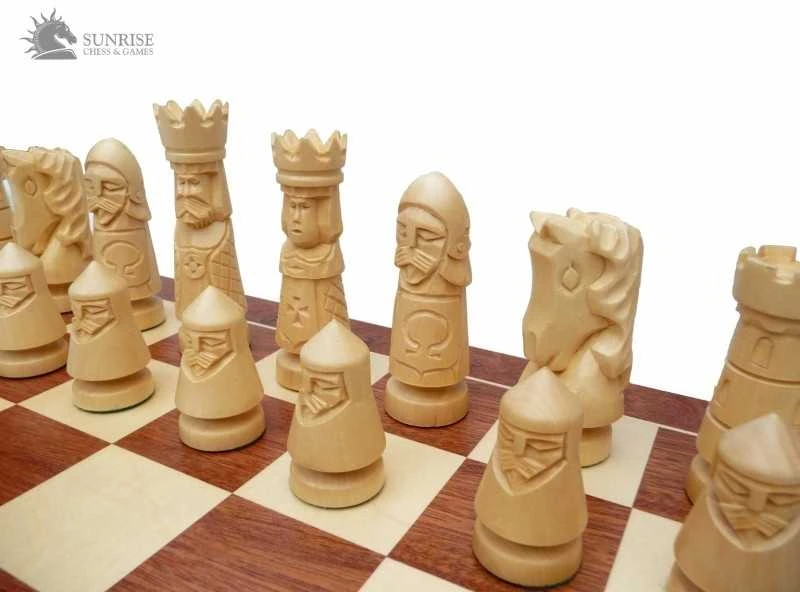 Provechess Šachmatai Castle 560x280x70mm, karalius 120mm