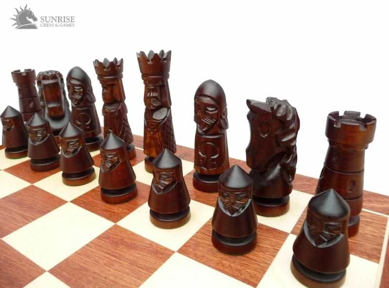 Provechess Šachmatai Castle 560x280x70mm, karalius 120mm