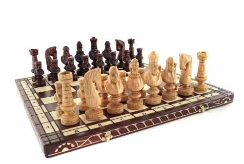 Provechess Šachmatai Cezar Small 600x300x70mm, karalius 140mm