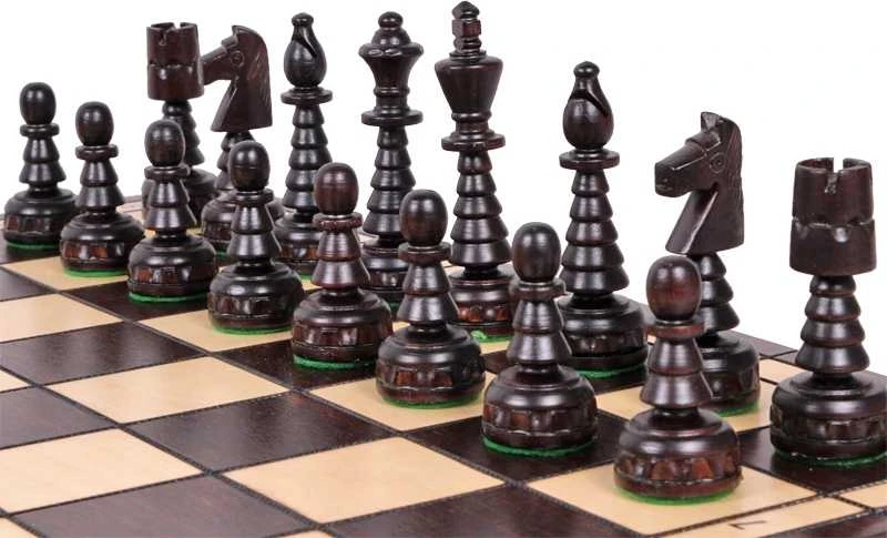 Provechess Šachmatai Christmas medžio 480x480x30mm