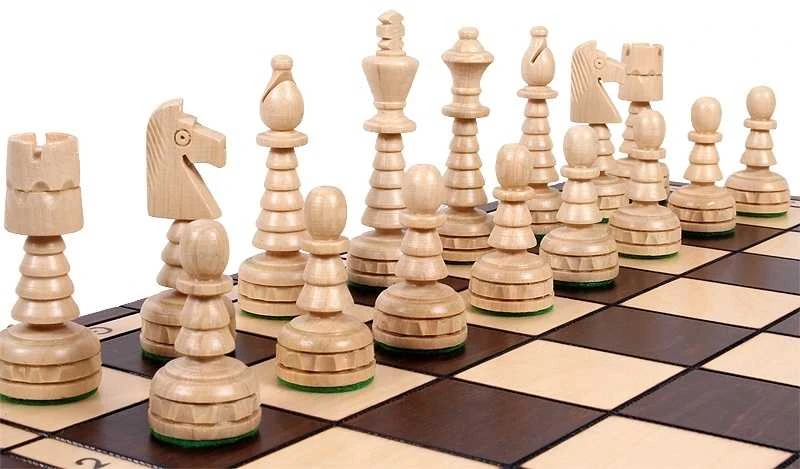 Provechess Šachmatai Christmas medžio 480x480x30mm