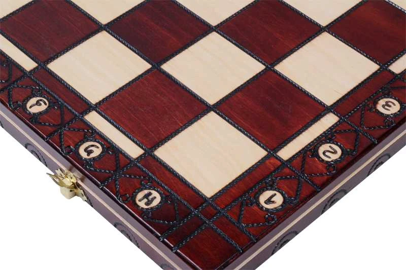 Provechess Šachmatai Consul 490mm x 245cm x 50mm, Karalius 80mm