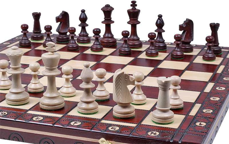 Provechess Šachmatai Consul 490mm x 245cm x 50mm, Karalius 80mm