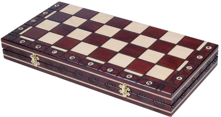 Provechess Šachmatai Consul 490mm x 245cm x 50mm, Karalius 80mm