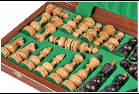 Provechess Šachmatai Debiut 500x250x60mm, karalius 120mm