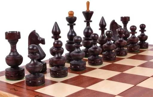 Provechess Šachmatai Debiut 500x250x60mm, karalius 120mm