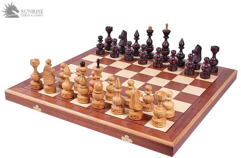 Provechess Šachmatai Debiut 500x250x60mm, karalius 120mm