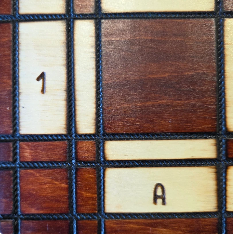 Provechess Šachmatai ir šaškės (Big) 500x250x60mm, karalius 100mm