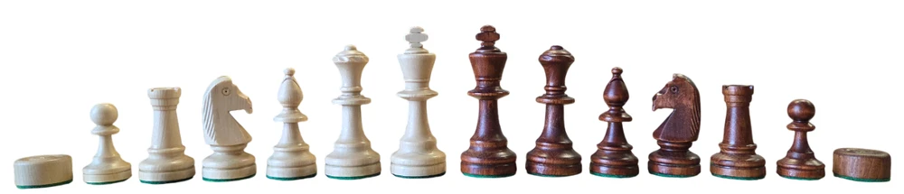 Provechess Šachmatai ir šaškės (Big) 500x250x60mm, karalius 100mm