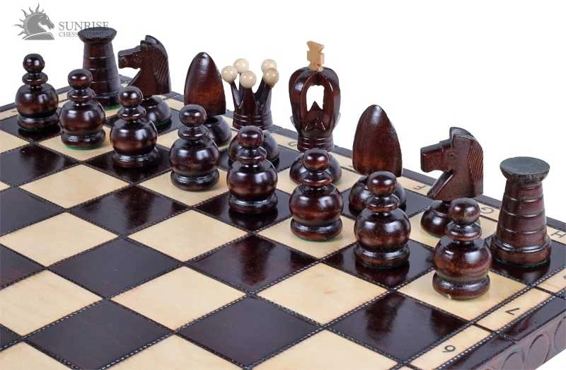 Provechess Šachmatai King's Big 440x220x60mm, karalius 75mm