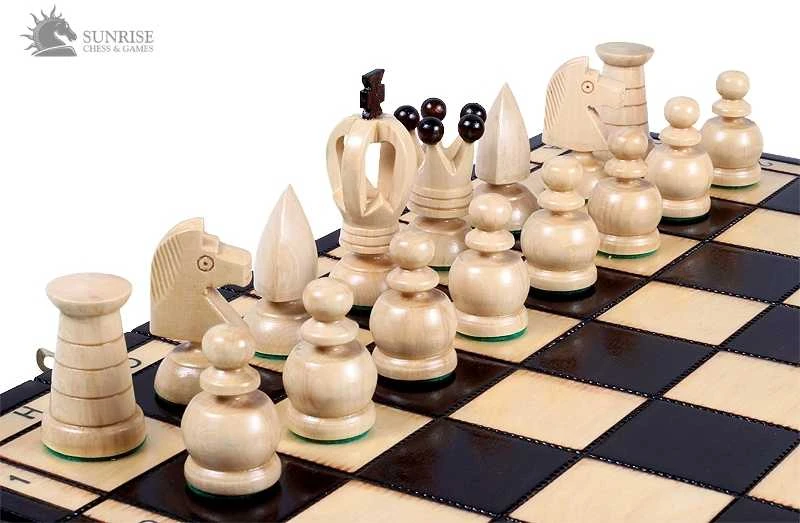 Provechess Šachmatai King's Big 440x220x60mm, karalius 75mm