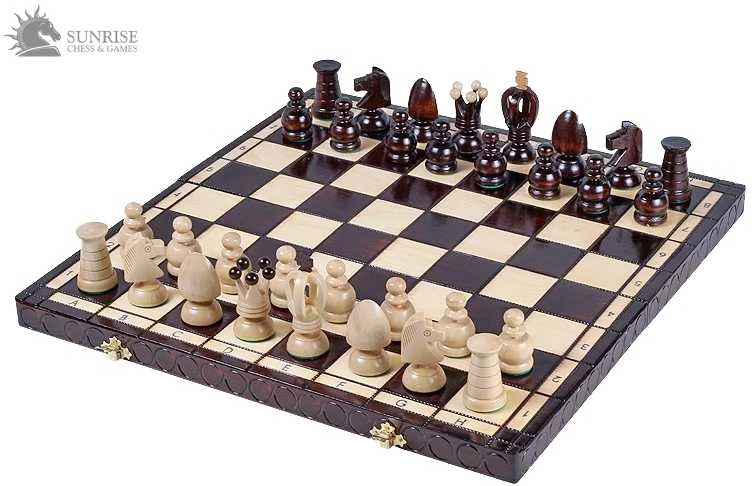 Provechess Šachmatai King's Big 440x220x60mm, karalius 75mm