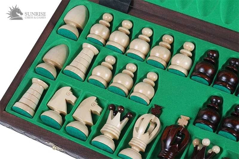 Provechess Šachmatai King's Big 440x220x60mm, karalius 75mm