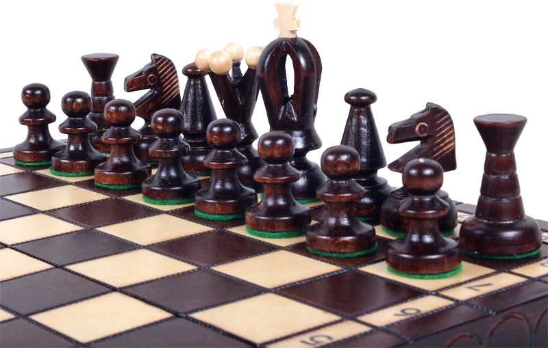 Provechess Šachmatai King's Small 300x150x50mm, karalius 60mm