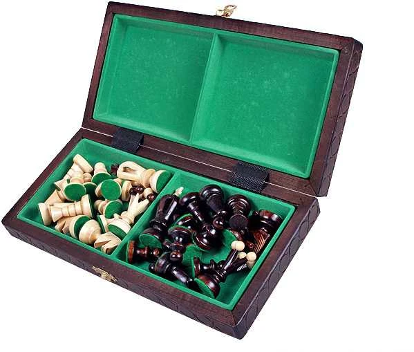 Provechess Šachmatai King's Small 300x150x50mm, karalius 60mm