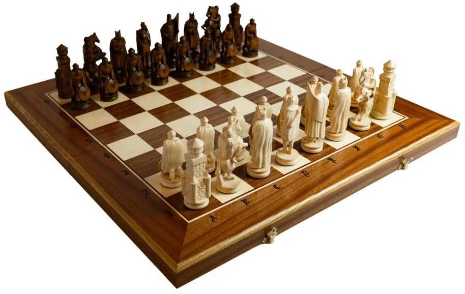 Provechess Šachmatai Knight 645x323x80mm, karalius 125mm
