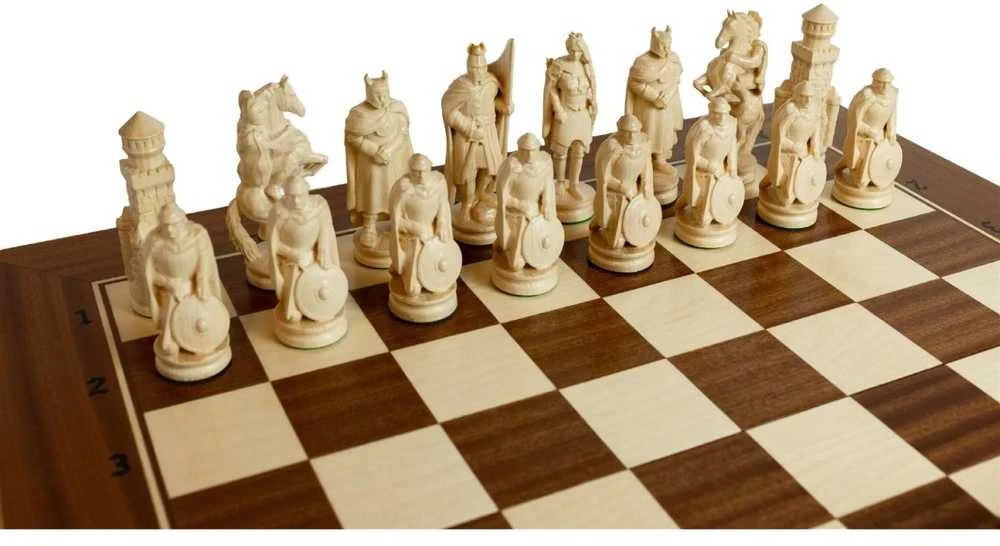 Provechess Šachmatai Knight 645x323x80mm, karalius 125mm