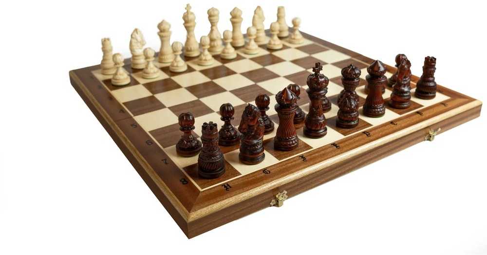 Provechess Šachmatai Mars 590x295x70mm, karalius 125mm