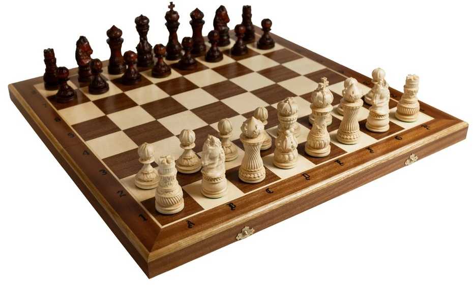 Provechess Šachmatai Mars 590x295x70mm, karalius 125mm