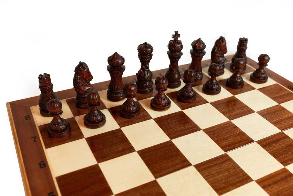 Provechess Šachmatai Mars 590x295x70mm, karalius 125mm